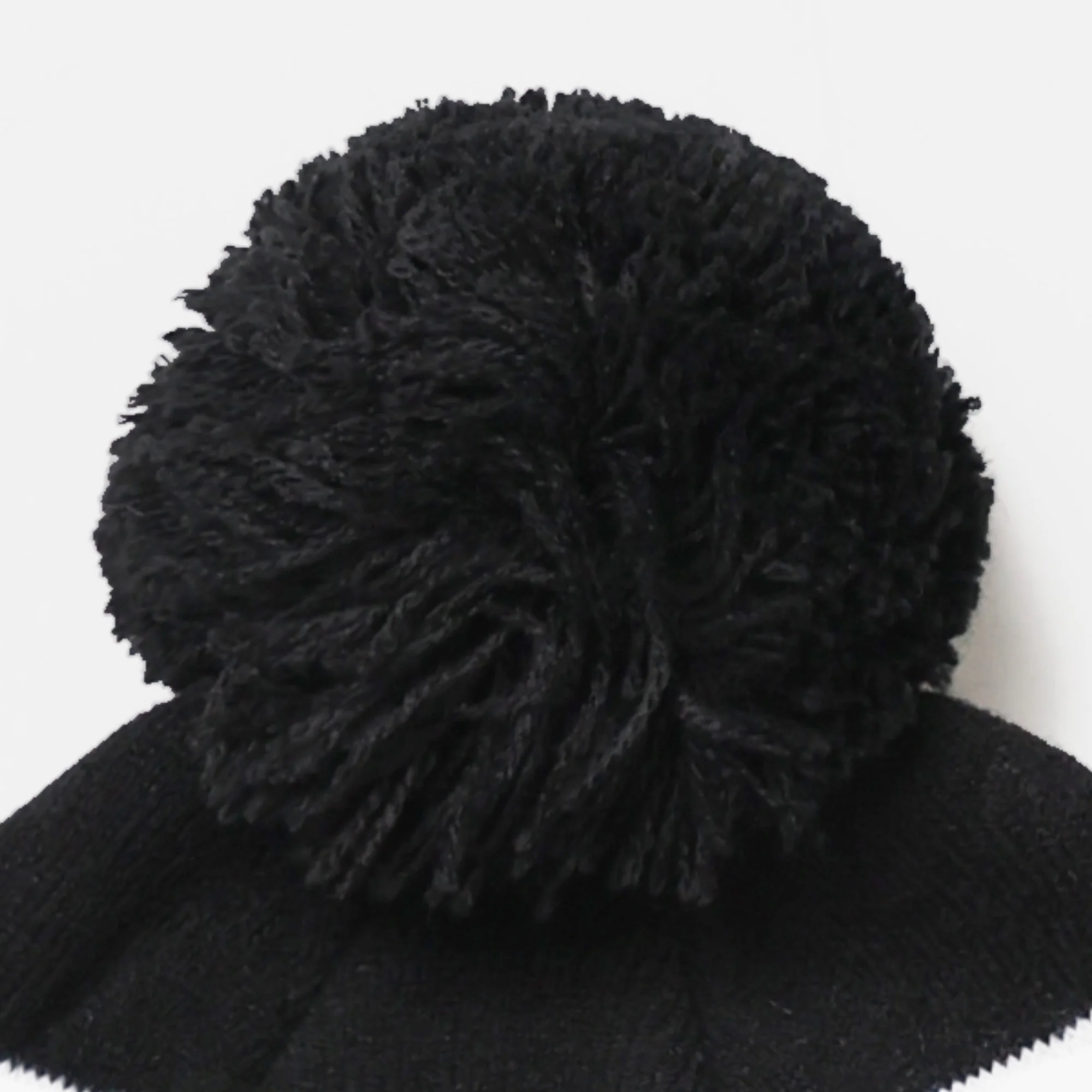 Bobble Hat in Black - Image 4