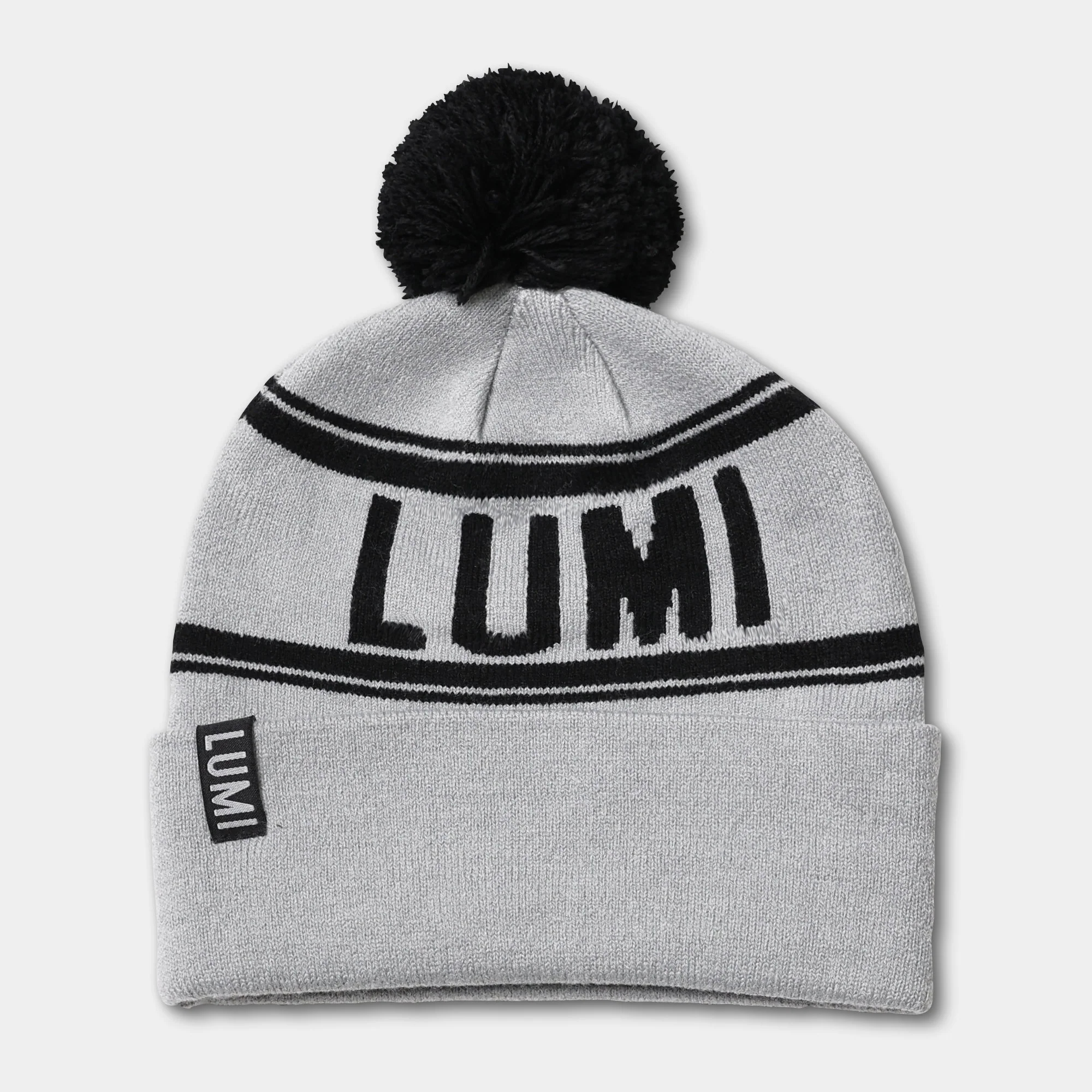Bobble Hat in Grey - Image 3