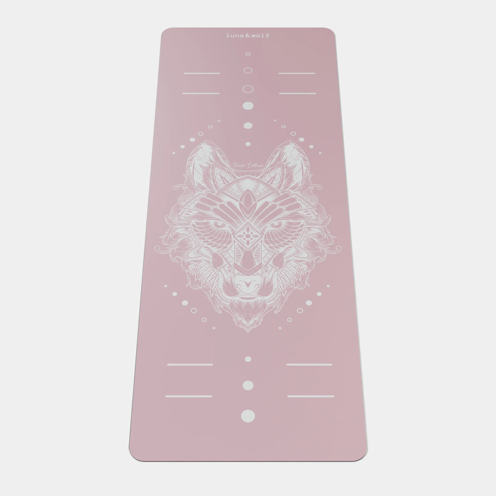 Eco Wolf Yoga Mat - Nude Edition - Image 4