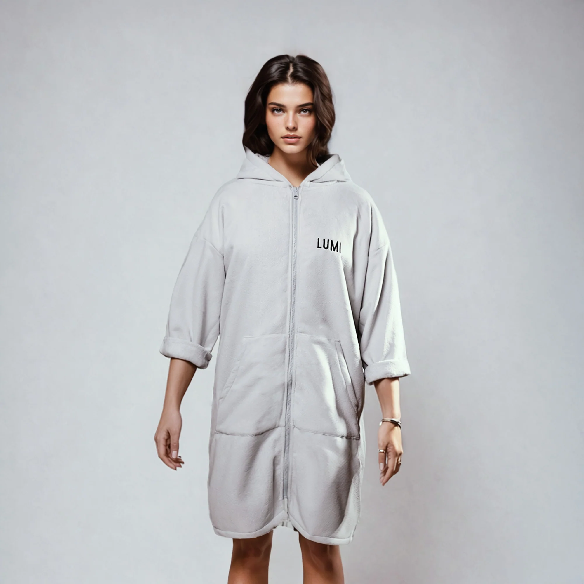 RobePRO DUO Changing Robe - Grey - Image 5