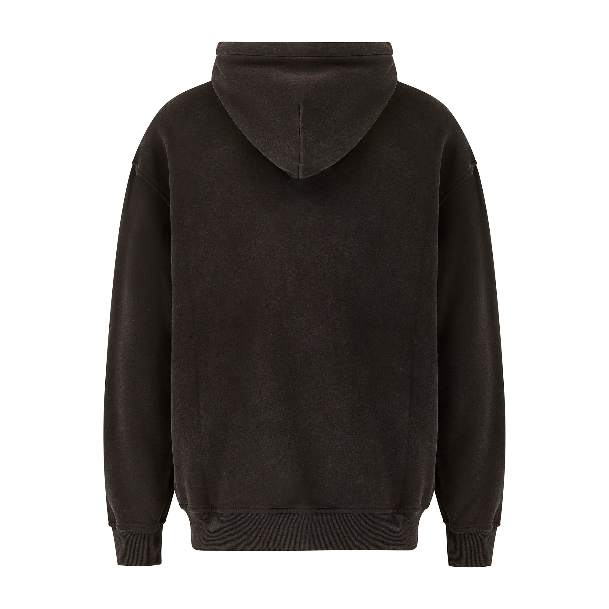 Unisex LUX Oversized Hoodie Black Wash - Image 4